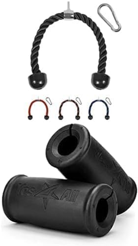 Yes4All 68,6 cm Trizeps Seil and Ergonomic Fat Griff Yes4All 68,6 cm Trizeps Seil and Ergonomic Fat Griff von Yes4All