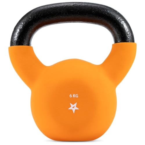 Yes4All HCR1 Neopren beschichtete Kettlebell, Krafttraining Kettlebells - 6KG Orange Yes4All HCR1 Neopren beschichtete Kettlebell, Krafttraining Kettlebells - 6KG Orange von Yes4All