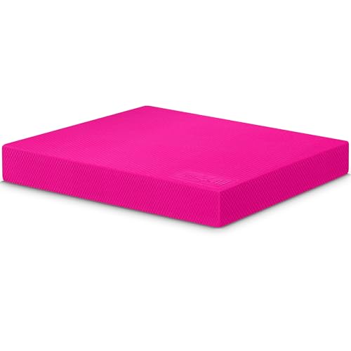 Yes4All MM7B Balance Pad L XL inkl, balance pad erwachsene für Stabilität; balance-pad für Fitness-Workout-Training Geeignet für zu Hause, Arbeit (Pink-L) Yes4All MM7B Balance Pad L XL inkl, balance pad erwachsene für Stabilität; balance-pad für Fitness-Workout-Training Geeignet für zu Hause, Arbeit (Pink-L) von Yes4All