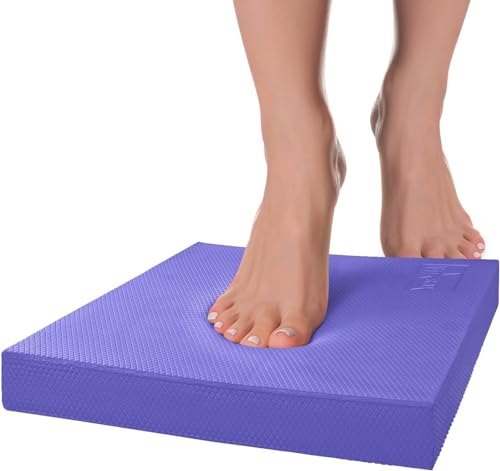 Yes4All CAAI Balance Pad L XL inkl, balance pad erwachsene für Stabilität; balance-pad für Fitness-Workout-Training Geeignet für zu Hause, Arbeit (Lila-XL) Yes4All CAAI Balance Pad L XL inkl, balance pad erwachsene für Stabilität; balance-pad für Fitness-Workout-Training Geeignet für zu Hause, Arbeit (Lila-XL) von Yes4All