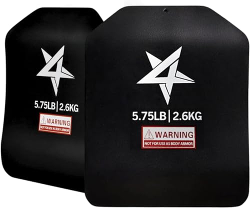 Yes4All URFN Taktische Gewichtsplatten für Gewichtswesten, 2,6 KG - Paar Yes4All URFN Taktische Gewichtsplatten für Gewichtswesten, 2,6 KG - Paar von Yes4All