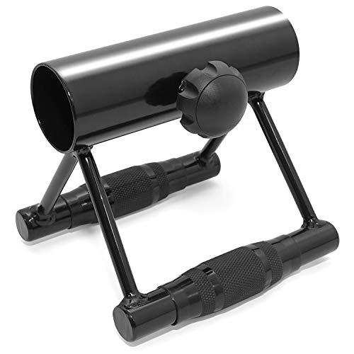 Yes4All R4JJ Landmine Doppel-D-Reihengriff/Landminengriff-Aufsatz mit strukturierten Gummigriffen, Doppel-D-Landminengriff, passend für 5 cm olympische Stangen, F. Gummigriff Yes4All R4JJ Landmine Doppel-D-Reihengriff/Landminengriff-Aufsatz mit strukturierten Gummigriffen, Doppel-D-Landminengriff, passend für 5 cm olympische Stangen, F. Gummigriff von Yes4All