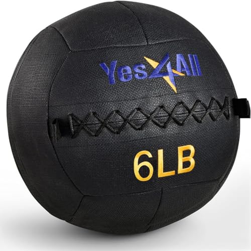 Yes4All Medizinball für den ganzen Körper, 2,7 kg Yes4All Medizinball für den ganzen Körper, 2,7 kg von Yes4All