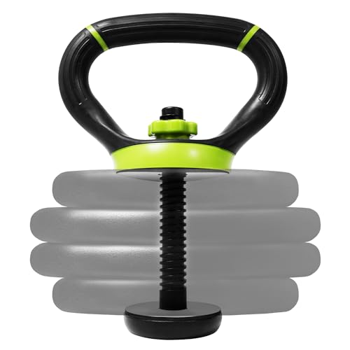 Yes4All B6D1 Verstellbarer Kettlebell-Griff, Kettlebell Handle, Hantelscheiben-Konverter, Grün Yes4All B6D1 Verstellbarer Kettlebell-Griff, Kettlebell Handle, Hantelscheiben-Konverter, Grün von Yes4All