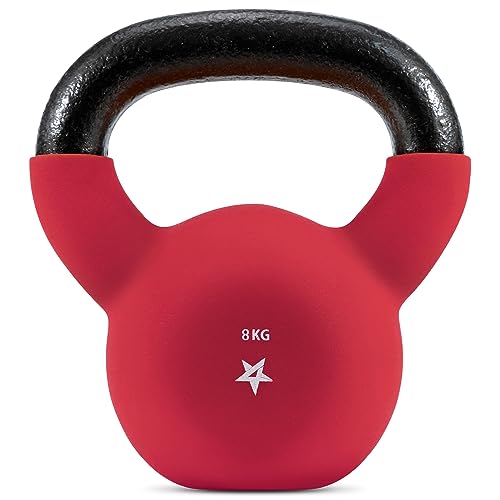 Yes4All WV6P Neopren beschichtete Kettlebell, Krafttraining Kettlebells - 8KG Rot Yes4All WV6P Neopren beschichtete Kettlebell, Krafttraining Kettlebells - 8KG Rot von Yes4All