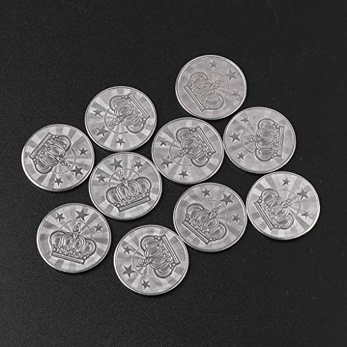Yeselino 10 Stück 25 mm Edelstahl Gedenkmünze Metall Souvenir Münze Herausforderung Münze Tricks Spiel Münze Yeselino 10 Stück 25 mm Edelstahl Gedenkmünze Metall Souvenir Münze Herausforderung Münze Tricks Spiel Münze von Yeselino