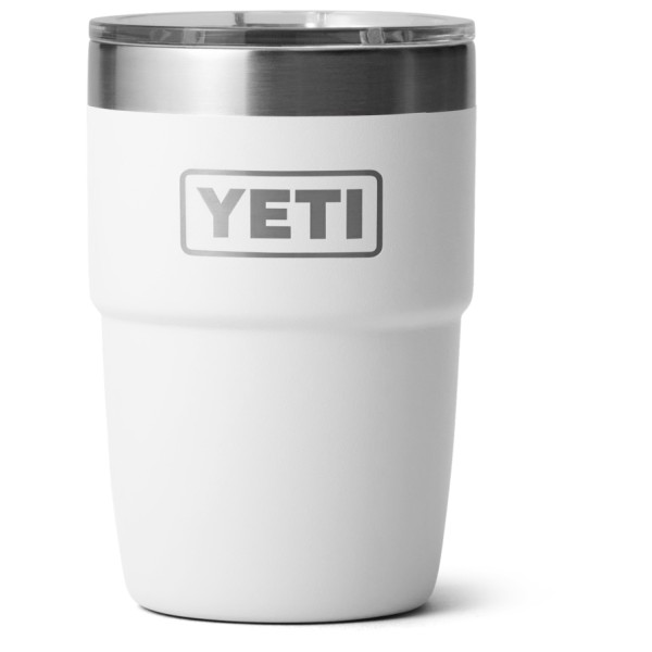 Yeti Coolers - Rambler Cup MS - Isolierbecher Gr 236 ml grau/weiß von Yeti Coolers