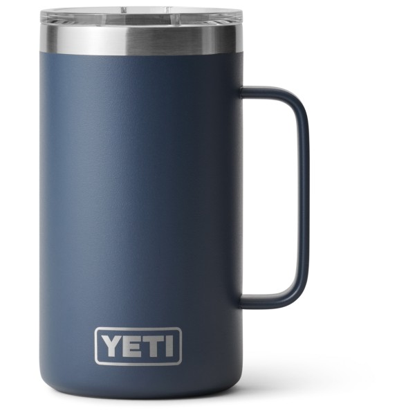 Yeti Coolers - Rambler Mug - Isolierbecher Gr 710 ml blau/grau von Yeti Coolers