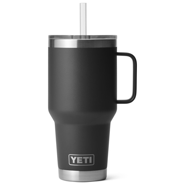 Yeti Coolers - Rambler Straw Mug - Isolierflasche Gr 0,74 l;1 l;1,24 l grau;grau/blau;rosa;weiß/grau von Yeti Coolers