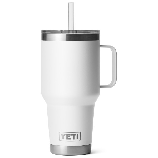 Yeti Coolers - Rambler Straw Mug - Isolierbecher Gr 1035 ml weiß/grau Yeti Coolers - Rambler Straw Mug - Isolierbecher Gr 1035 ml weiß/grau von Yeti Coolers