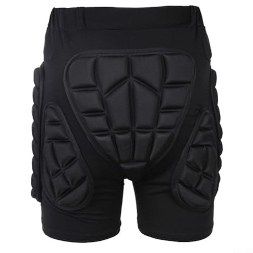 Yhenlovtt EVA-gepolsterte Shorts, Hüft-Po, schützende, gepolsterte kurze Hose, für Pads, schützende gepolsterte Shorts, Crash-Pad zum Skifahren, Schutzausrüstung, Crash-Pad (3XL) von Yhenlovtt