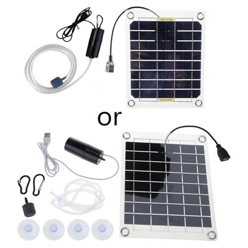 Solar Powered Oxygenator Wasser Sauerstoff Pumpe Teich Belüfter Aquarium Luftpumpe Wasserdicht Für Aquarien Fische Für Pools F von YiNLuax