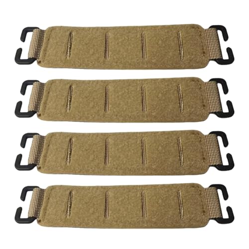 YiQinzcxg Nylon Gurtband Schnallen Clip Strap Moral Patches Abzeichen Display Panel C Form Schnallen Clip Für Jagd Westen Rucksäcke von YiQinzcxg