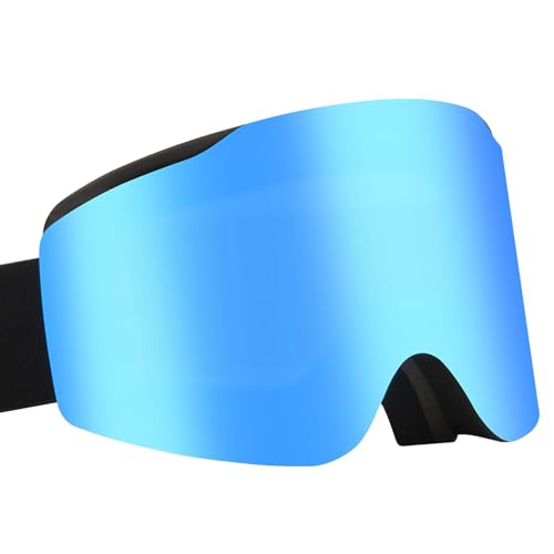 YiQinzcxg Snowboardbrille, UV-Schutz, doppellagig, Anti-Beschlag-Skibrille, Schneebrille für Unisex, Herren, UV-Schutz, Snowboardbrille, doppellagig, Schneebrille von YiQinzcxg