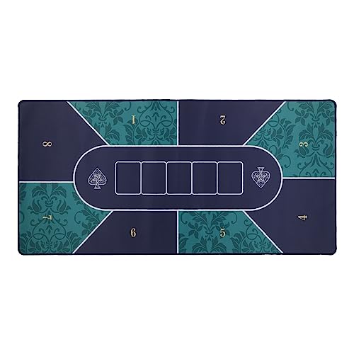 YiQinzcxg Tischplatten-Layout für Spiele, 101,6 x 50,8 cm, Gummi-Matte, faltbar, tragbare Tischplatte für Tische, faltbare Gummimatte, professionelle Matte von YiQinzcxg
