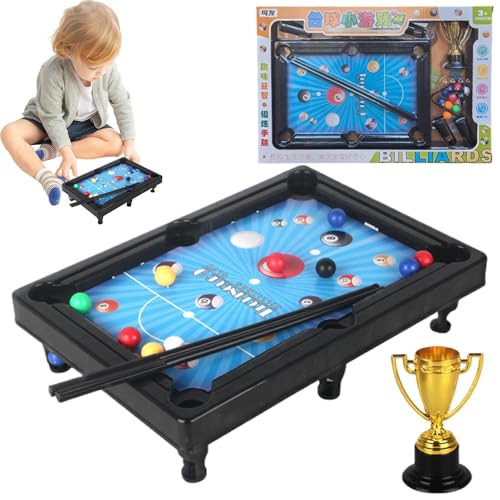 Yianyal Eudcatioanl Billard-Spiel, Billardtisch und Billard-Set, interaktives Billardspiel für Kinder, , Mädchen, Eudcatioanl Desktop-Spiele von Yianyal