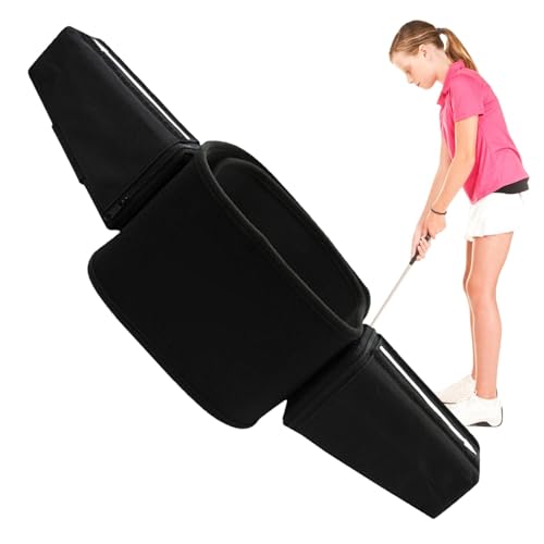 Yianyal Golfschwung-Taillenband – Effektiver Golf-Griff-Trainer, Taillendrehhilfe, Golfschwungübung, hoch skalierbarer Schwunggürtel, für Golftraining, Outdoor-Golf von Yianyal