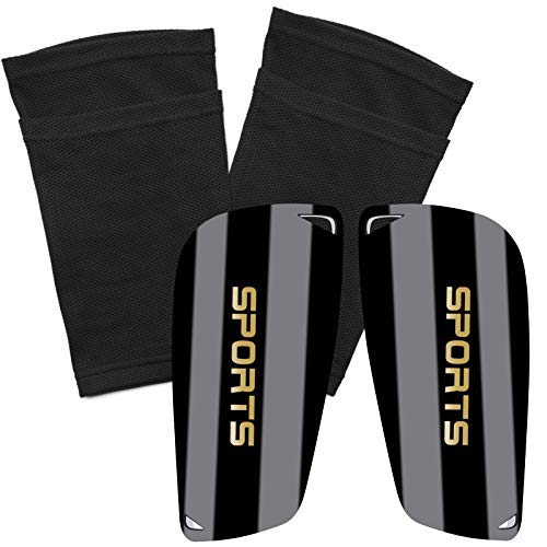 Fußball Schienbeinschoner, Schienbeinschoner Fußball Set für Erwachsene und ugendliche, Socken Shin Guard für Eva-Kissenschutz, reduziert Stöße und Verletzungen, Vermeidung von Verletzungen Fußball Schienbeinschoner, Schienbeinschoner Fußball Set für Erwachsene und ugendliche, Socken Shin Guard für Eva-Kissenschutz, reduziert Stöße und Verletzungen, Vermeidung von Verletzungen von Yibang