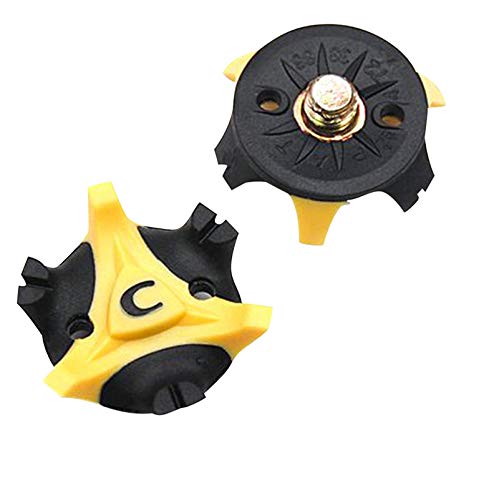 Yicare 16 Stück Golfschuh-Spikes, Ersatz-Golfzubehör, Trainingsschuh-Stollen, passend für Footjoy Footjoy Golfschuhe Yicare 16 Stück Golfschuh-Spikes, Ersatz-Golfzubehör, Trainingsschuh-Stollen, passend für Footjoy Footjoy Golfschuhe von Yicare