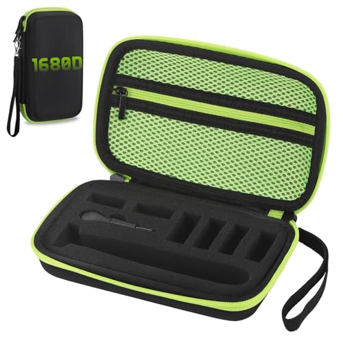 Tasche für Philliips O Blade QP2630 QP2520 QP2620 QP2734 QP6530, O Blade 360 & O Blade Pro, 1680D Oxford Rasierer Tasche, Case for One Blade, Rasierer zum Trimmen Reiseetui OneBlade Euti Tragetasche Tasche für Philliips O Blade QP2630 QP2520 QP2620 QP2734 QP6530, O Blade 360 & O Blade Pro, 1680D Oxford Rasierer Tasche, Case for One Blade, Rasierer zum Trimmen Reiseetui OneBlade Euti Tragetasche von Yimomoyi