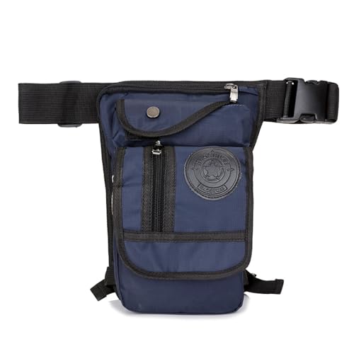 Gürteltasche, Wasserdicht & Verstellbar Brusttasche, Doggy Bag für Running, Bauchtasche für Wandern Training im Freien (Color : Blue, Size : One Size) von Yinova