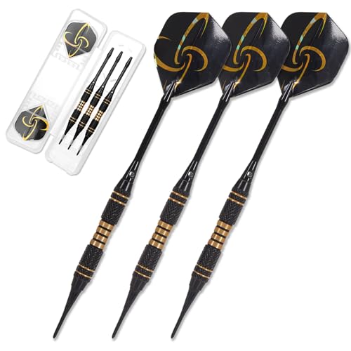 Yirinatek Präzisions Dartpfeile mit Aufbewahrungsbox – 3 Hochwertige Dartpfeile mit Kunststoffspitze, Robuste Dart Pfeile Softdarts für Elektronische Dartscheiben, Dart Zubehör Yirinatek Präzisions Dartpfeile mit Aufbewahrungsbox – 3 Hochwertige Dartpfeile mit Kunststoffspitze, Robuste Dart Pfeile Softdarts für Elektronische Dartscheiben, Dart Zubehör von Yirinatek