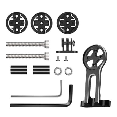 Yjcnelcr Straße Fahrräder Computer Halterung Einstellbare Fahrrad Tacho Verlängerung Halterung Licht Stehen Fahrrad Computer Halterung Adapter Basis von Yjcnelcr