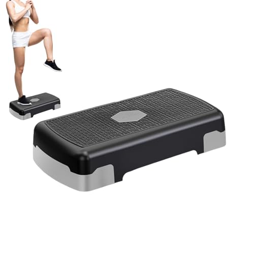 Aerobic Steppbrett Fitnessgeräte Für Zuhause - Höhenverstellbar Step Bench Mit 3 Stufen, Rutschfestes Step Aerobic Brett Für Zuhause Und Fitnessstudio, Cardio, Gewichte, Yoga, Training Aerobic Steppbrett Fitnessgeräte Für Zuhause - Höhenverstellbar Step Bench Mit 3 Stufen, Rutschfestes Step Aerobic Brett Für Zuhause Und Fitnessstudio, Cardio, Gewichte, Yoga, Training von Yjkedfh