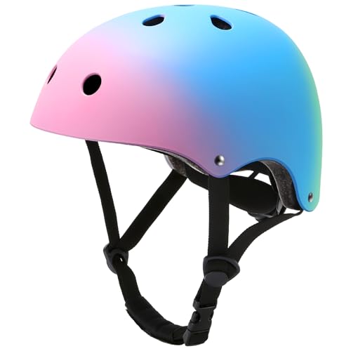 Kinder Fahrradhelm, Kinder Helm für Mädchen Jungen, Multi-Sport Schutz für Radfahren Skateboard Roller Skaten Kinder Fahrradhelm, Kinder Helm für Mädchen Jungen, Multi-Sport Schutz für Radfahren Skateboard Roller Skaten von Ylaide