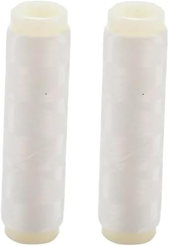 Angelschnur, Nylon, elastisch, unsichtbar, magisch, 0,1/0,2 mm Länge, 180 m pro Spule, dehnbar, transparent, 2 Stück Angelschnur, Nylon, elastisch, unsichtbar, magisch, 0,1/0,2 mm Länge, 180 m pro Spule, dehnbar, transparent, 2 Stück von Ymhapp