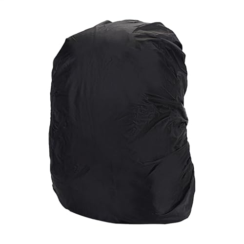 Ynnhik Rucksack-Regenhülle, Rucksackhülle für Regen | Wasserdichter Faltbarer Regenschutz, Schwarze Schutzhülle für tragbare Regenhülle für Computerbildschirm von Ynnhik