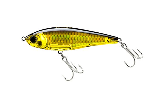 R1207-HGBL 3D Inshore Twitchbait, Farbe, Gold Schwarz, 70 mm von Yo-Zuri