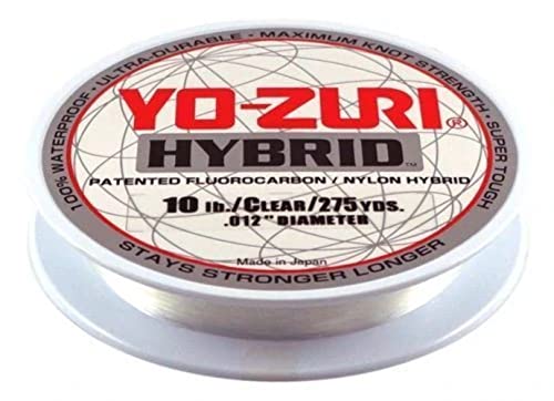Yo-Zuri 275 Yard Hybrid Monofile Angelschnur, transparent, 3,6 kg Yo-Zuri 275 Yard Hybrid Monofile Angelschnur, transparent, 3,6 kg von Yo-Zuri