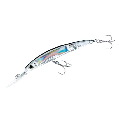 Yo-Zuri Crystal 3D Minnow Deep Diver Gelenkköder, silberfarben, Schwarz, 14 cm Yo-Zuri Crystal 3D Minnow Deep Diver Gelenkköder, silberfarben, Schwarz, 14 cm von Yo-Zuri