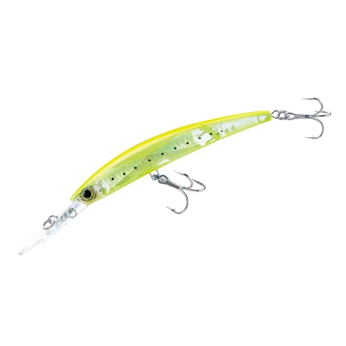 Yo-Zuri Crystal 3D Minnow Deep Diver Jointed Lure, Chartreuse Silber, 5-1/4-Inch Yo-Zuri Crystal 3D Minnow Deep Diver Jointed Lure, Chartreuse Silber, 5-1/4-Inch von Yo-Zuri