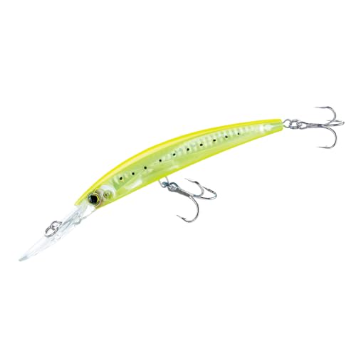 Yo-Zuri Crystal 3D Minnow Deep Diver Köder, Chartreuse-Silber, 15,2 cm Yo-Zuri Crystal 3D Minnow Deep Diver Köder, Chartreuse-Silber, 15,2 cm von Yo-Zuri