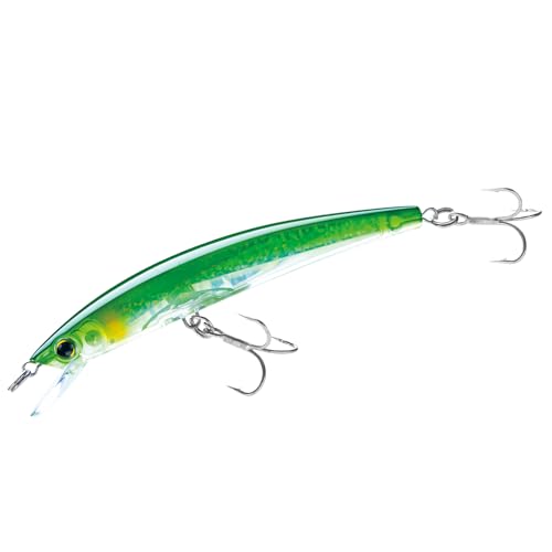 Yo-Zuri Crystal 3D Minnow Schwimmköder, Grün/Silber, 13,34 cm Yo-Zuri Crystal 3D Minnow Schwimmköder, Grün/Silber, 13,34 cm von Yo-Zuri