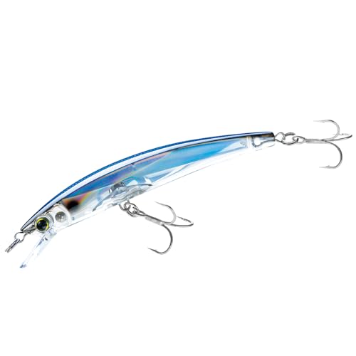 Yo-Zuri Crystal 3D Minnow Schwimmköder, Blau/Silber, 8,89 cm von Yo-Zuri