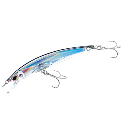 Yo-Zuri Crystal 3D Elritze Schwimmköder, Silber Schwarz, 8,9 cm von Yo-Zuri