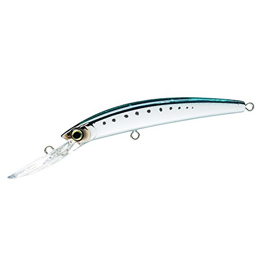 Yo-Zuri Crystal Minnow Deep Diver Schwimmköder, Blau/Back Sardine, 11,4 cm Yo-Zuri Crystal Minnow Deep Diver Schwimmköder, Blau/Back Sardine, 11,4 cm von Yo-Zuri
