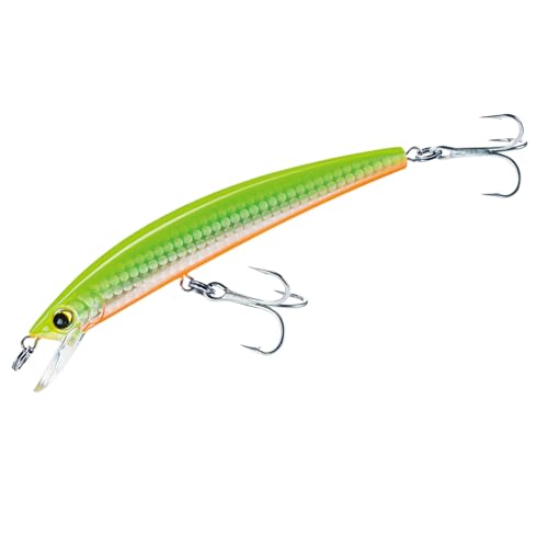 Yo-Zuri Crystal Minnow schwimmender Kunstköder, 14 cm, holografisch, Chartreuse Yo-Zuri Crystal Minnow schwimmender Kunstköder, 14 cm, holografisch, Chartreuse von Yo-Zuri