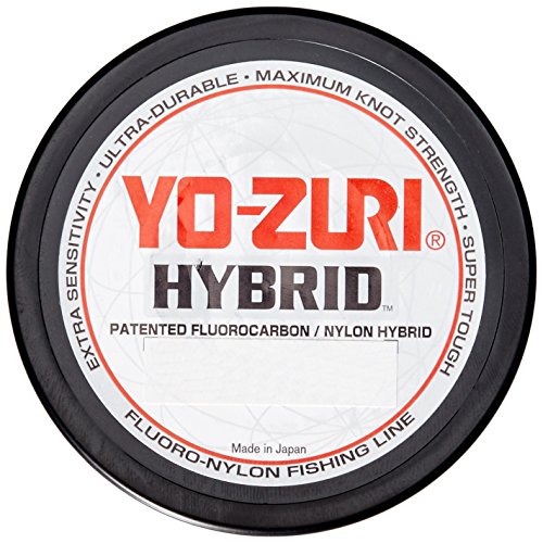Yo-Zuri Hybrid Angelschnur 600 Yard, farblos, 15-Pound von Yo-Zuri