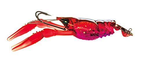 Yo-Zuri Langsam sinkender 3DB Krebse Köder Prism Red, 7,6 cm von Yo-Zuri
