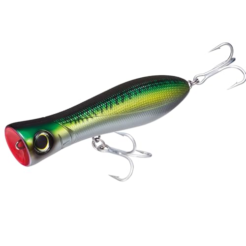 Yo-Zuri R1154-CM Bull Pop Floating Lure, Mackerel von Yo-Zuri