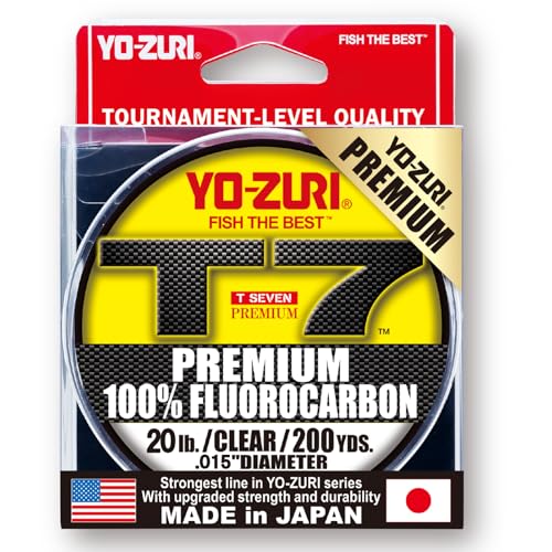 Yo-Zuri Unisex-Erwachsene T7 20LB CL 200YD Fluorkohlenstoff-Angelschnur, farblos Yo-Zuri Unisex-Erwachsene T7 20LB CL 200YD Fluorkohlenstoff-Angelschnur, farblos von Yo-Zuri