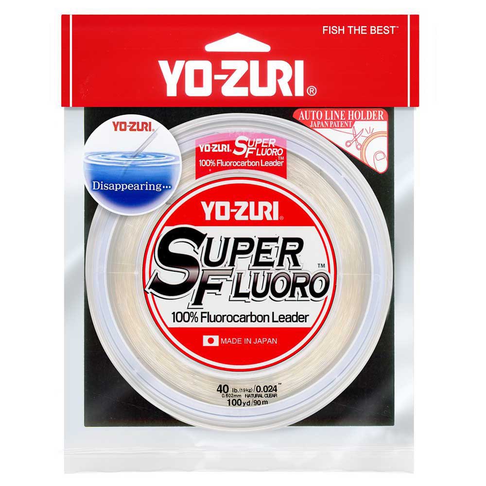 Yo-zuri Superfluo 30 M Fluorocarbon Durchsichtig 1.215 mm von Yo-zuri