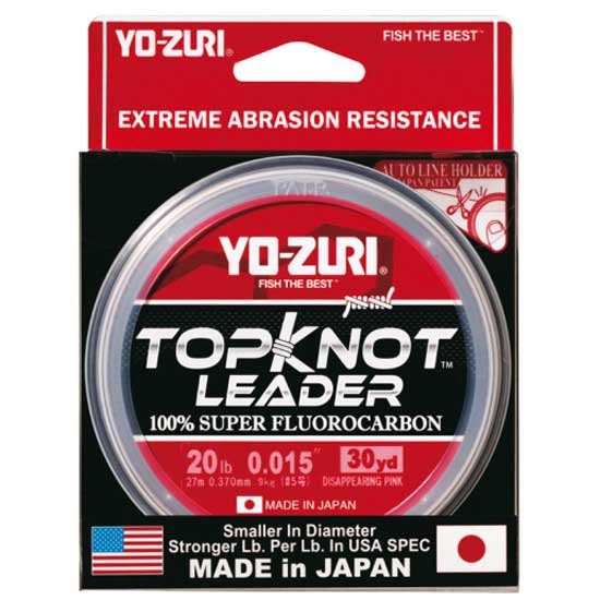 Yo-zuri Topknot Leader Fluorocarbon 27.4 M Durchsichtig 0.620 mm von Yo-zuri