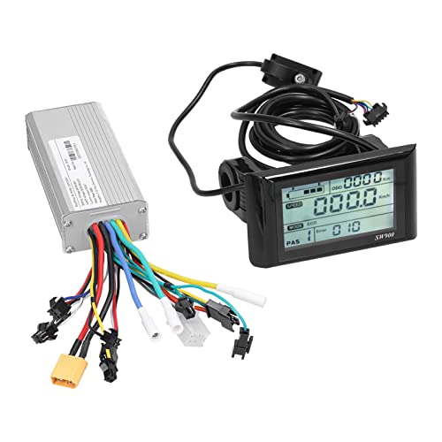 E-Bike-Controller 2. 4V-48V 500W Bürstenless Controller Kit Elektrische Fahrrad -Roller Motor bürstenloser Controller wasserdichtes Display Bedienfeld Brushed Motor Controller von YoGaes