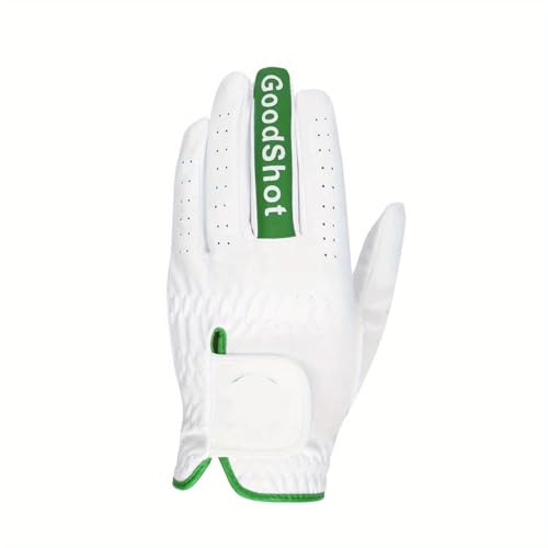 Golfhandschuhe Herren-Golfhandschuhe for die Linke Hand, superweich, atmungsaktiv, langlebig und mit stabilem Griff, ein tolles Golfgeschenk Golfhandschuhe Damen(XL) von YoGaes