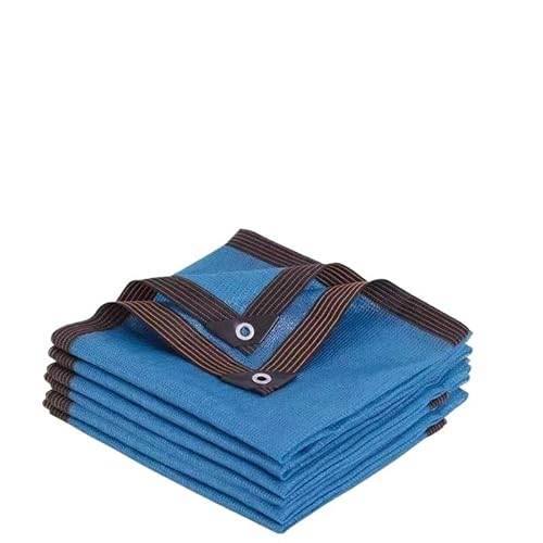 Sonnensegel Sonnenschirmnetz for den Garten im Freien, Sonnenschirm for die Terrasse, Sonnenschutznetz for Camping, Sonnenschutzstoff, Sonnenschirm Sonnensegel Wasserdicht(Blue,2x3m) von YoGaes